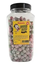 Maxons Stupidly Sour Jar Apple 3kg Coopers Candy