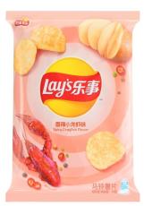 Lays Potatischips Spicy Crayfish Smak 70g Coopers Candy
