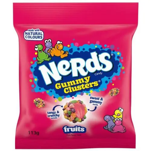 Nerds Gummy Clusters Fruits 113g Coopers Candy