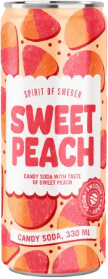 Spirit Of Sweden - Sweet Peach Soda 330ml