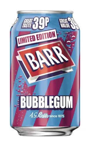 Barr Bubblegum 33cl Coopers Candy