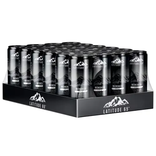 Latitude 65 Månsken - Cola 33cl x 24st Coopers Candy