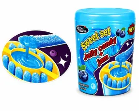 Sweet Set Jelly Candy & Jam Bl&aring;b&auml;r 60g Coopers Candy