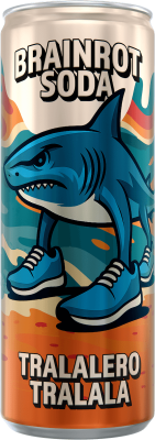 Brainrot Soda Tralalero Tralala 250ml