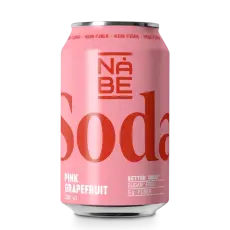 N&Aring;BE Soda Pink Grapefruit 33cl Coopers Candy