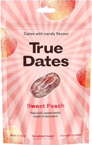 True Dates Sweet Peach 100g Coopers Candy