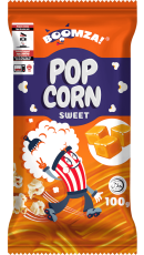 Boomza Mikropopcorn Karamellsmak 100g Coopers Candy
