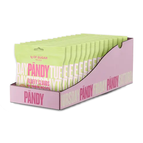 Pändy Candy Fluffy Clouds 50g x 14st Coopers Candy