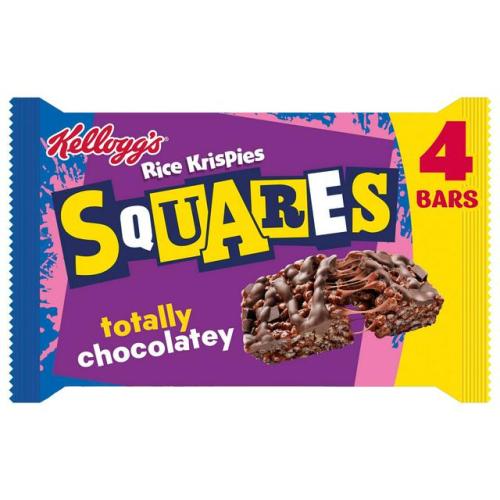 Kelloggs Rice Krispies Squares Totally Chocolatey 144g Coopers Candy