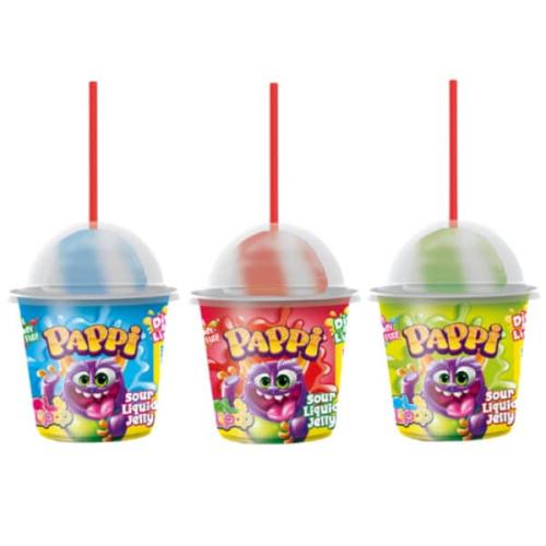Pappi Sour Dip & Lick Liquid Jelly 45g (1st) Coopers Candy