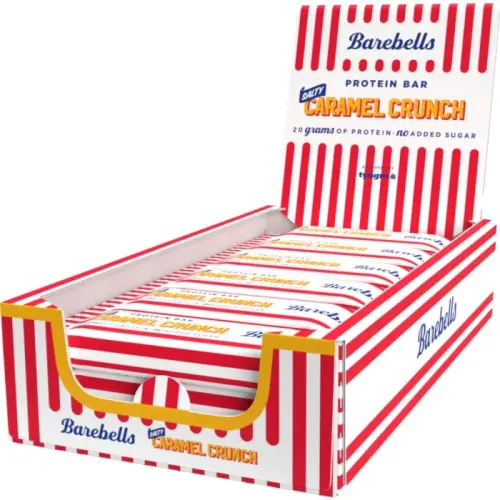 Barebells Protein Bar Salty Caramel Crunch 55g x 12st Coopers Candy