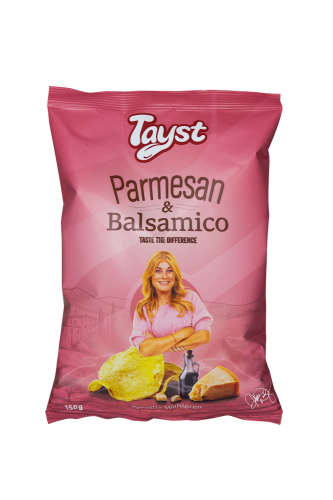 Tayst Parmesan & Balsamico Chips 150g Coopers Candy