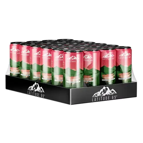 Latitude 65 Vildmark - Jordgubb-Melon 330ml x 24st Coopers Candy