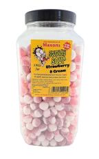 Maxons Stupidly Sour Jar Strawberry & Cream 3kg Coopers Candy