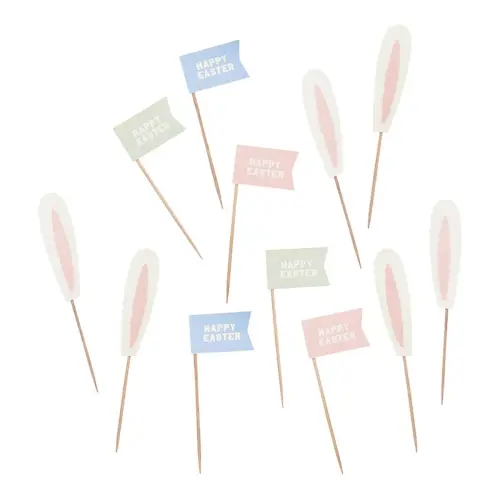 Cocktailpinnar Happy Easter 12-pack Coopers Candy