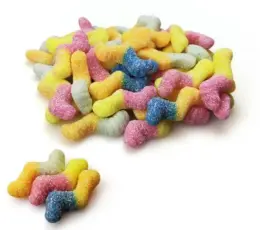 Matthijs Veggie Neon Worms 1kg Coopers Candy