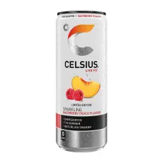 Celsius Raspberry Peach 25cl Coopers Candy