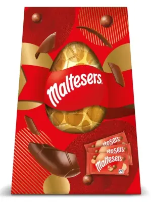 Maltesers Milk Chocolates Extra Large Easter Egg 231g(BF:2025-06-15)