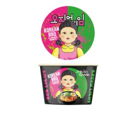 Squid Game Korean BBQ Flavoured Noodles 105g Coopers Candy