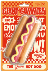Sweet Story Giant Gummy - Hotdog 150g Coopers Candy