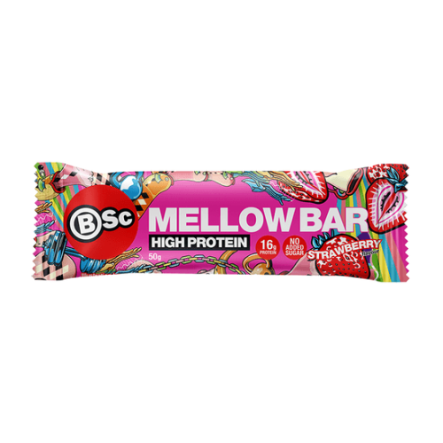 BSC Mellow Bar Strawberry 50g Coopers Candy
