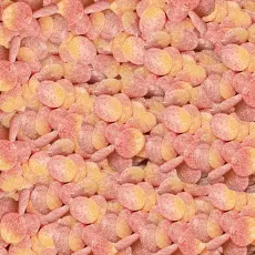 Persikor Sockerfri 2kg Coopers Candy