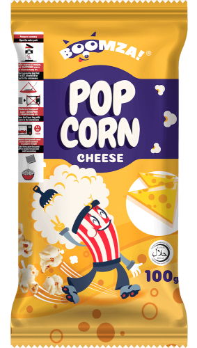 Boomza Mikropopcorn Cheese 100g Coopers Candy