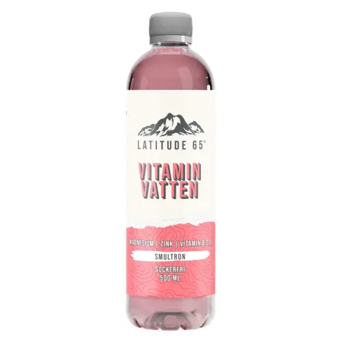 Latitude 65 Vitaminvatten - Smultron 50cl Coopers Candy
