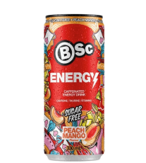 BSC Energy Drink Persika/Mango 330ml Coopers Candy