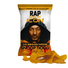 Rap Snacks Snoop Dogg O.G. Bar-B-Que Cheddar 71g Coopers Candy