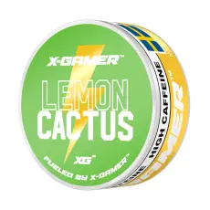 X-Gamer Energy Pouch Lemon & Cactus(BF:2025-04-17) Coopers Candy