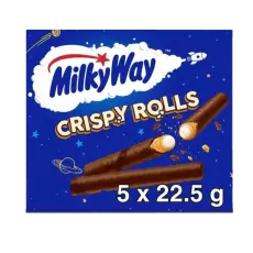 Milkyway Crispy Rolls 5-Pack 112g Coopers Candy