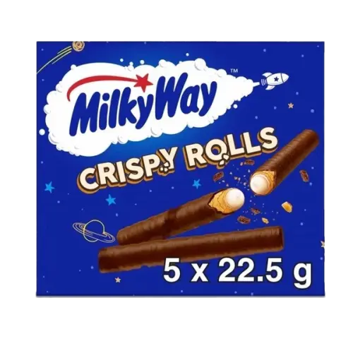 Milkyway Crispy Rolls 5-Pack 112g Coopers Candy