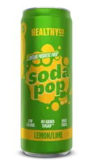 HealthyCo Soda Pop Prebiotic Lemon Lime 330ml Coopers Candy