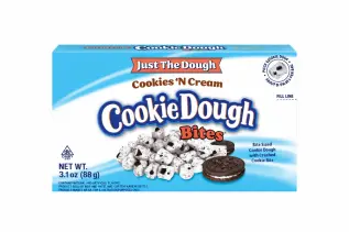 Just The Dough Cookies N Cream Cookie Dough Bites 88g Coopers Candy