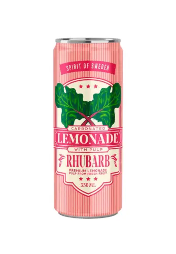 Spirit of Sweden - Lemonad Rabarber 33cl Coopers Candy