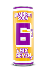 Brainrot Soda Six Seven - 6 250ml Coopers Candy