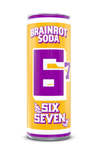 Brainrot Soda Six Seven - 6 250ml Coopers Candy