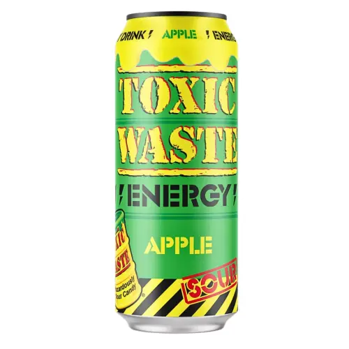 Toxic Waste Energy Drink Sour Apple 50cl Coopers Candy