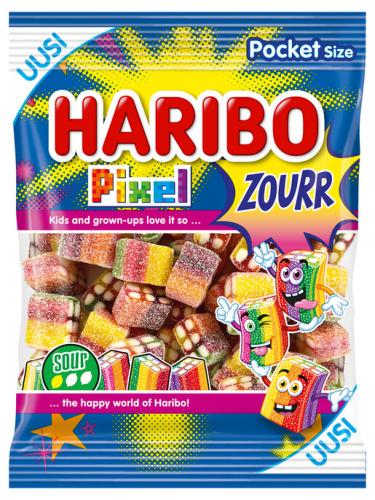 Haribo Pixel Zourr 80g Coopers Candy