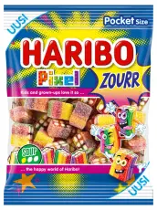 Haribo Pixel Zourr 80g Coopers Candy