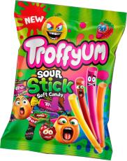 Troffyum Sticks Sour 800g Coopers Candy