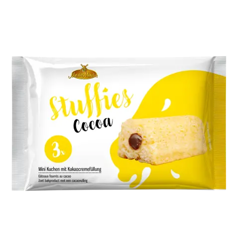 Meister Moulin Stuffies Mini Cakes Cocoa 3x45g Coopers Candy