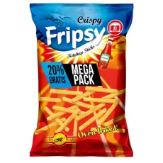 Fripsy Crispy Sticks Ketchup 120g Coopers Candy