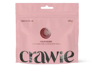 Crawie Strawberry 120g Coopers Candy