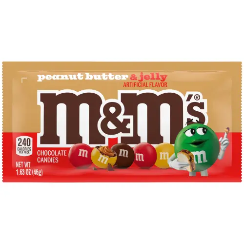 M&Ms Peanut Butter & Jelly 46g Coopers Candy