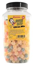 Maxons Stupidly Sour Jar Citrus Mix 3kg Coopers Candy