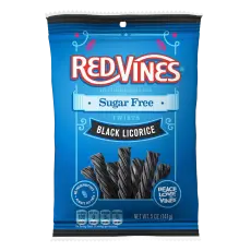Red Vines Sugar Free Black Licorice 142g Coopers Candy