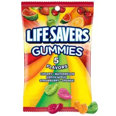 Lifesavers Gummies 5 Flavour 198g (BF:2025-05-31) Coopers Candy