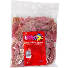 Leko Hallonflaskor 1kg Coopers Candy